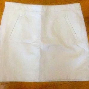 J Crew leather skirt size 12